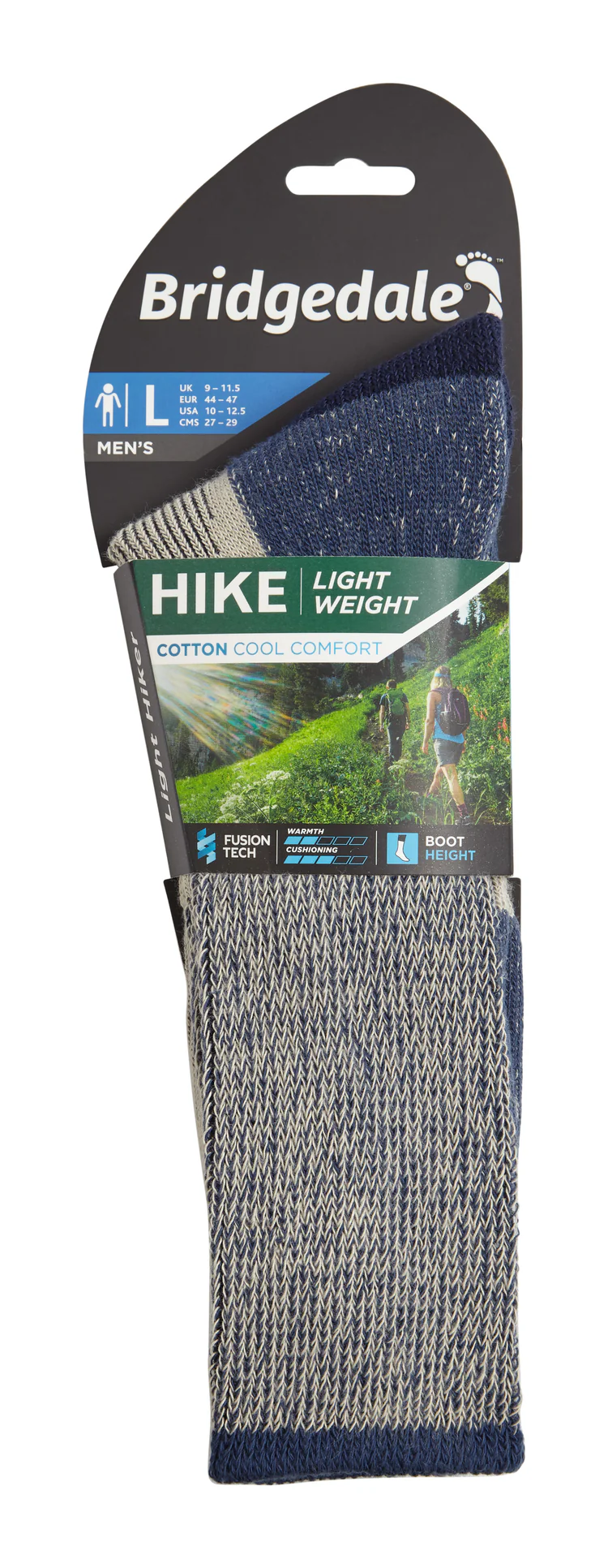 Bridgedale Men's Lightweight Coolmax Comfort Boot Sock - Image 4