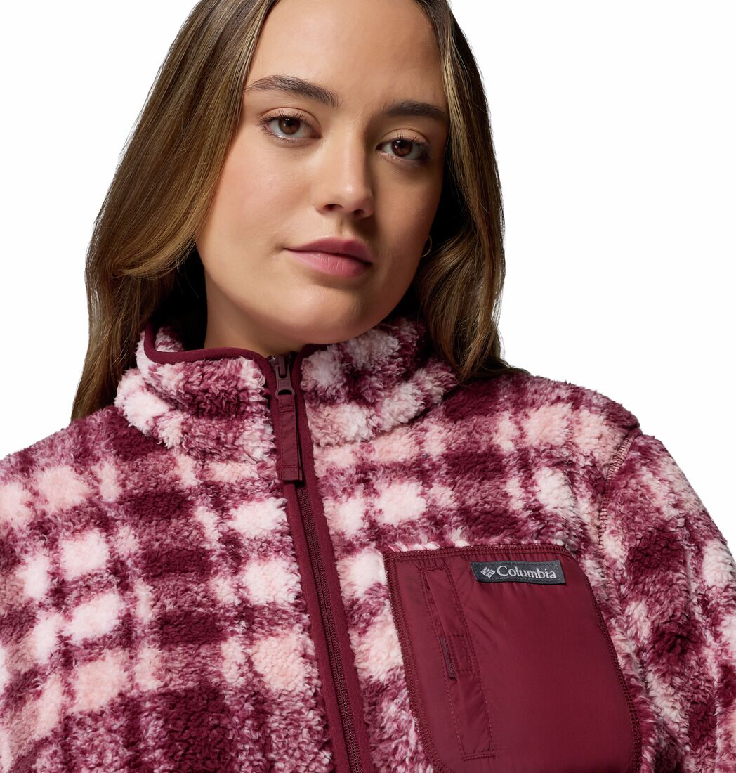 Columbia Women's West Bend™ II Printed Sherpa Jacket - Image 8