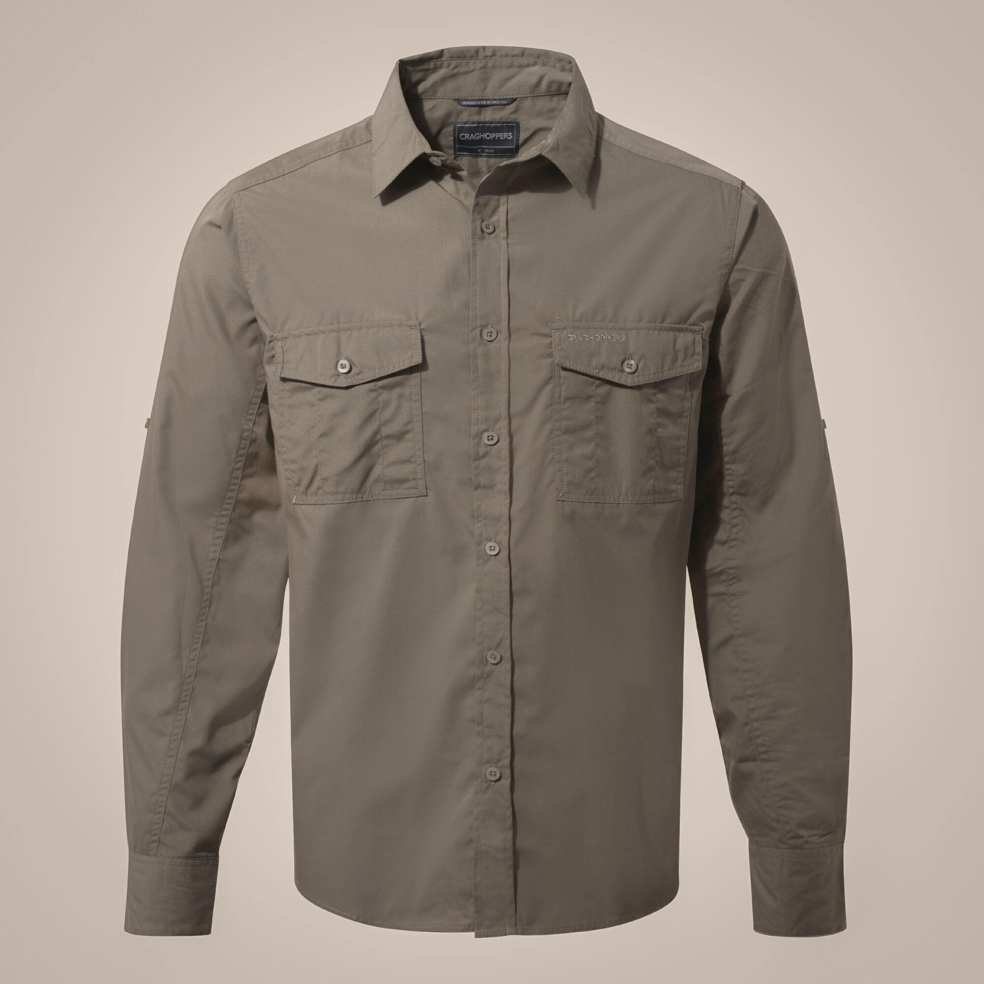 Craghoppers Mens Kiwi Long-Sleeved Shirt