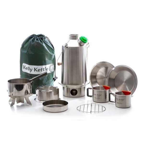 Kelly Kettle Ultimate 'Base Camp' Kit Stainless Steel