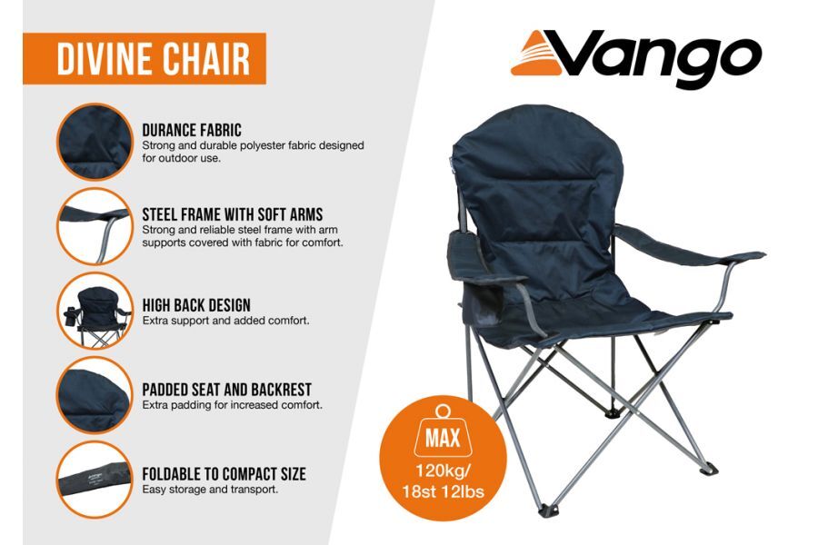 Vango Divine Deluxe Chair - Image 4