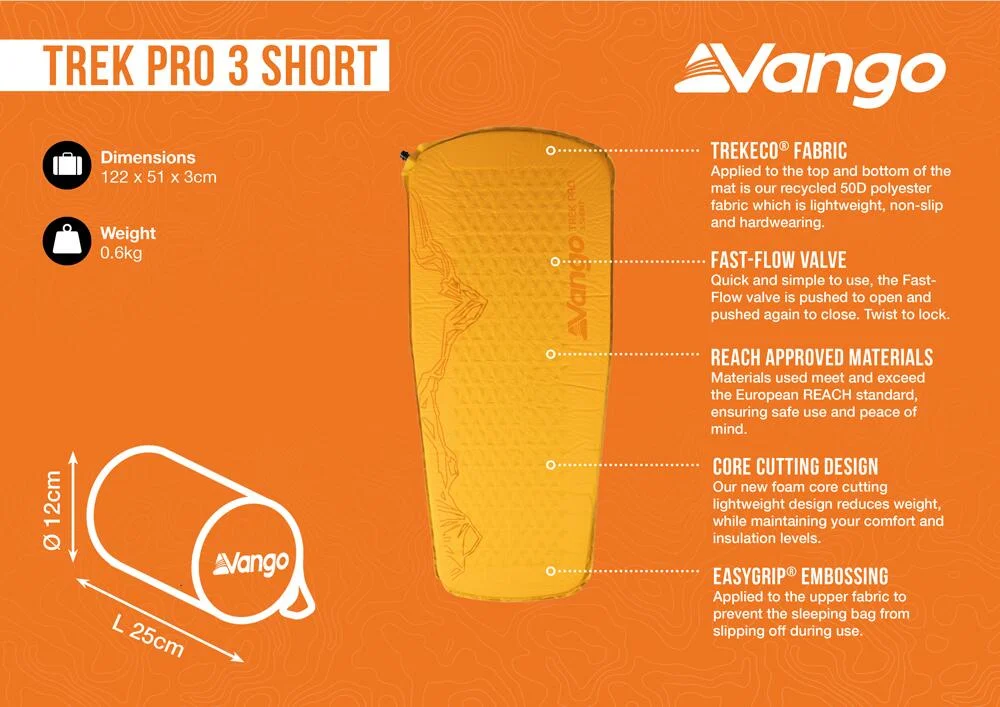 Vango Trek Pro 3 Short - Image 2
