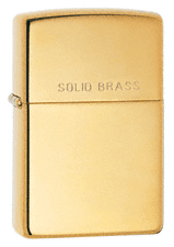 Zippo High Polish Brass